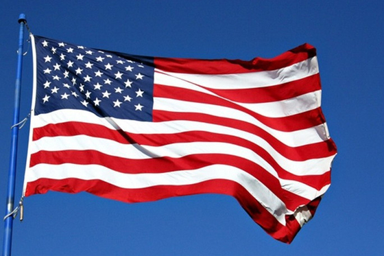90x150cm پرچم ملی آمریکا پلی استر 3x5 فوت پرچم کشور پرچم