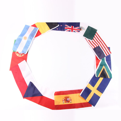جام ملت‌های اروپا مثلث پرچم کشور به سبک چاپ ابریشم