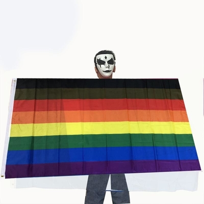 پارتی آویزان پرچم LGBT پرچم پراید لزبین اندازه سفارشی