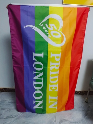 چاپ دیجیتال 3x5 پرچم دگرباشان جنسی گی لزبین دوجنسه پراید پرچم