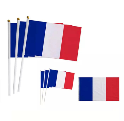 پرچم های دستی قابل حمل 14x21 سانتی متر پرچم های دستی سفارشی همه کشورها