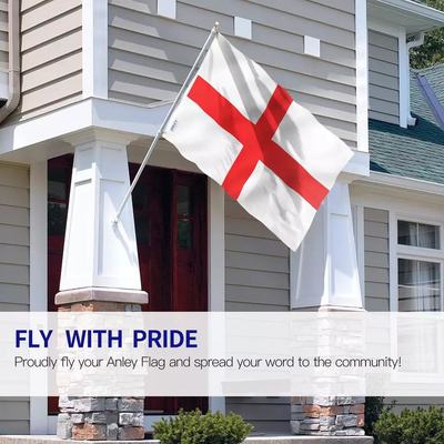 پرچم های پانتون رنگی پلی استر 3x5 فوت انگلستان پرچم ملی انگلستان